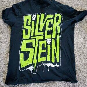 Silver Stein Black  T-Shirt